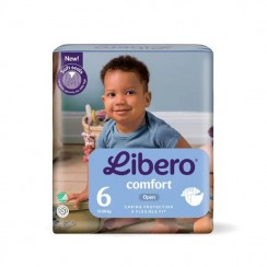Libero Comfort Fit Diapers Size 6 13-20kg 21 units